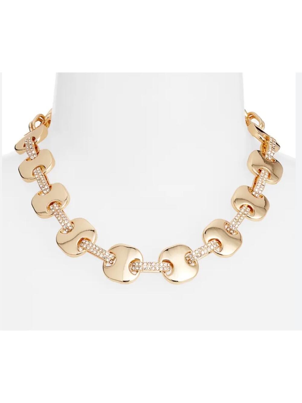 Open Edit From Nordstrom Crystal Statement Collar Necklace NWOT